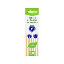 Palito de Bambu para petisco com 100 uni. Vabene Palito de Bambu para petisco com 100 uni. Vabene