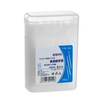 Palito De Fruta Ultra Fino Com Dupla Ponta, 200 Peças, Descartável, Portátil, Embalado Em Caixa