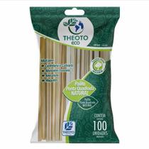 Palito de Madeira para Sorvete Ponta Quadrada Pacote com 100