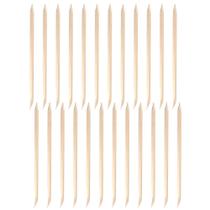 Palito de madeira ponta dupla chanfrada unha de gato 24un raskalo