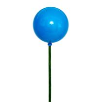 Palito de ornamento Vickerman, 7,6 x 46 cm, turquesa, pérola, pacote com 12