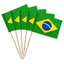Palito Dec Brasil Bandeira 25un Palito Dec Brasil Bandeira 25un