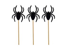Palito Decoracao Halloween Aranha c/12 Br Festas Palito Decoracao Halloween Aranha c/12 Br Festas