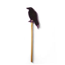 Palito Decorativo Halloween - Corvo - 28cm - 5 unidades - Rizzo