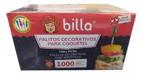 Palito Decorativos Para Coquetel Com 1000 Und