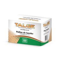 Palito Dental Bambu embalado um a um Talge com 2.000 unidades