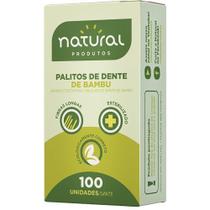 Palito Dental De Bambu 100un Natural - Natural Produtos