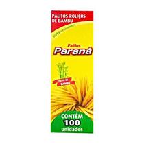 Palito Dente Bambu 25Cx De 100Un Parana - Fobras