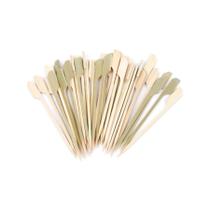 Palito em Bambu p/ petiscos - 50 un - 9 cm - Ref. HA244 Silver Festas