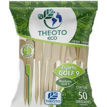 Palito Espeto Golf De Bambu 9cm Hambúrguer Petiscos C/ 50 Palito Espeto Golf De Bambu 9cm Hambúrguer Petiscos C/ 50