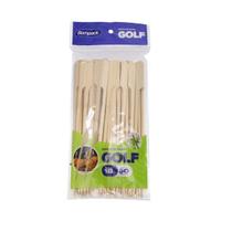 Palito Espeto Golf P/ Hamburguer, Petisco, Lanche 18Cm 100Un