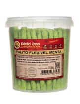 Palito Flexível - Kidelici Osso - Sabor Menta - 700G (Pote) Palito Flexível - Kidelici Osso - Sabor Menta - 700G (Pote)