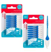 Palito Interdental Pick Sticks Pequeno C/100 - Edel White