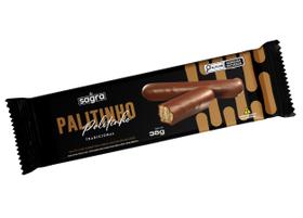 Palito tradicional cobertura c/ chocolate 38g c/ 10 uni