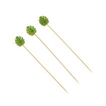 Palitos De Bambu Costela De Adão 12cm 20Un Silver