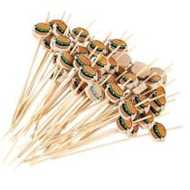 Palitos de Bambu para Aperitivos 12 cm - Burguer - Tuut Palitos de Bambu para Aperitivos 12 cm - Burguer - Tuut