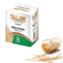 Palitos de Bambu Para os Dentes - Talge Eco C/2000UN