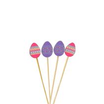 Palitos De Bambu Para Petiscos Ovos De Páscoa 20 Un - Silverfestas