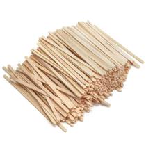Palitos de café de madeira Klineus 1000 unidades biodegradáveis de 18 cm