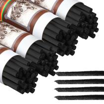 Palitos de carvão Gueevin 100 unidades de salgueiro 14,5 cm 0,7-0,9 cm Palitos de carvão Gueevin 100 unidades de salgueiro 14,5 cm 0,7-0,9 cm