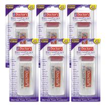 Palitos de dente interdentais The Doctor's BrushPicks, pacote com 120 x 6