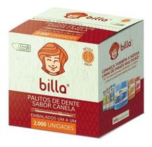 Palitos De Dente Sabor Canela Com 2000 - Billa