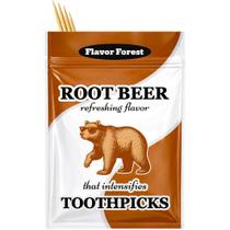 Palitos de Dente Sabor Root Beer Flavor Forest 100 un Palitos de Dente Sabor Root Beer Flavor Forest 100 un