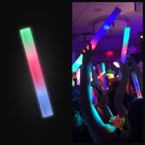 Palitos de festa promocionais Foam Glow Sticks 100 Light Up Sticks Palitos de festa promocionais Foam Glow Sticks 100 Light Up Sticks