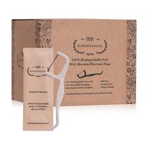 Palitos de Fio Dental Biodegradáveis BLEEKER & RÖWE Pacote com 150 Unidades Palitos de Fio Dental Biodegradáveis BLEEKER & RÖWE Pacote com 150 Unidades