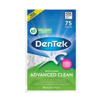 Palitos de Fio Dental DenTek Triple Advanced Clean 75 Unidades Palitos de Fio Dental DenTek Triple Advanced Clean 75 Unidades