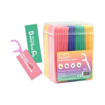 Palitos De Fio Dental Descartáveis Com Sabor De Fruta 50 Peças Embalagem Individual Ferramentas