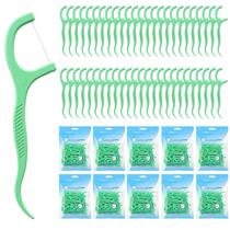 Palitos de Fio Dental Wanmu 2400 unidades Verde Fácil de Segurar