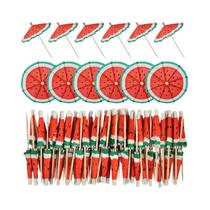 Palitos De Guarda-chuva Para Bebidas Havaianas De Verão, 50 Peças, Para Coquetéis, Frutas, Cupcakes Palitos De Guarda-chuva Para Bebidas Havaianas De Verão, 50 Peças, Para Coquetéis, Frutas, Cupcakes