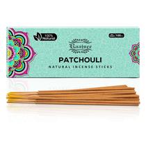 Palitos de incenso Raajsee Patchouli 100g feitos à mão e naturais