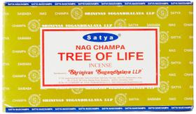 Palitos de incenso Satya Black Tree of Life 15g (12-15 palitos)