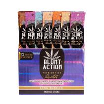 Palitos de incenso Tulasi Blunt Action 144 unidades, 12 pacotes de aromaterapia Palitos de incenso Tulasi Blunt Action 144 unidades, 12 pacotes de aromaterapia