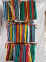 Palitos de Picolé coloridos A7 50 Uni Palitos de Picolé coloridos A7 50 Uni