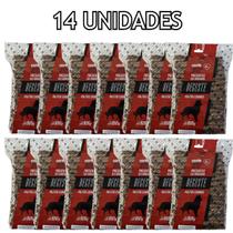 Palitos Flexíveis Deguste Petiscos Pet Bacon 800g Kit 14 UN