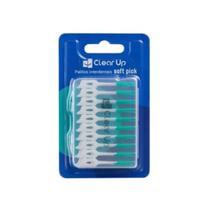 Palitos Interdental Pick Sticks 20 Un Clear Up Multilaser