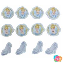 Palitos para doces cinderela com 12 unid - RICA FESTAS