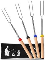 Palitos para Marshmallow Zulay - 32 Polegadas, 4 Unidades - Resistentes e Extra Longos