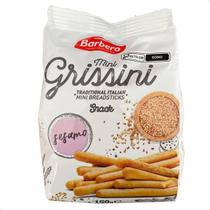 Palitos salgados barbero mini grissini sesamo 150g (ttd) Palitos salgados barbero mini grissini sesamo 150g (ttd)