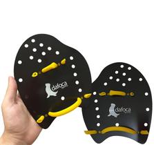 Palmar de Natação Hand Paddle DF4051-M Médio Preto Dafoca Sports