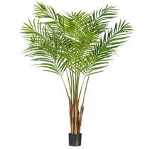 Palmeira Areca gigante em vaso artificial Vickerman 152cm