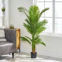 Palmeira Artificial Grande Árvore Decoração Planta Com 150cm - QUASE NATURAL