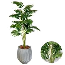 Palmeira Artificial Grande Com Vaso Origami Completo - PlantaImport