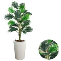 Palmeira Artificial Grande Toque Real Com Vaso Polido Sala Palmeira Artificial Grande Toque Real Com Vaso Polido Sala