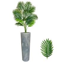 Palmeira Artificial Planta Vaso Coluna Grande