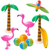 Palmeira inflável Flamingo Banana Beach Ball Parrot x10