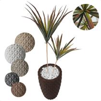 Palmeira Yucca Planta Artificial com Vaso Decoração